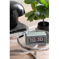 Karlsson Retro Boxed Flip KA6055GR digitálne preklápacie hodiny – zelené